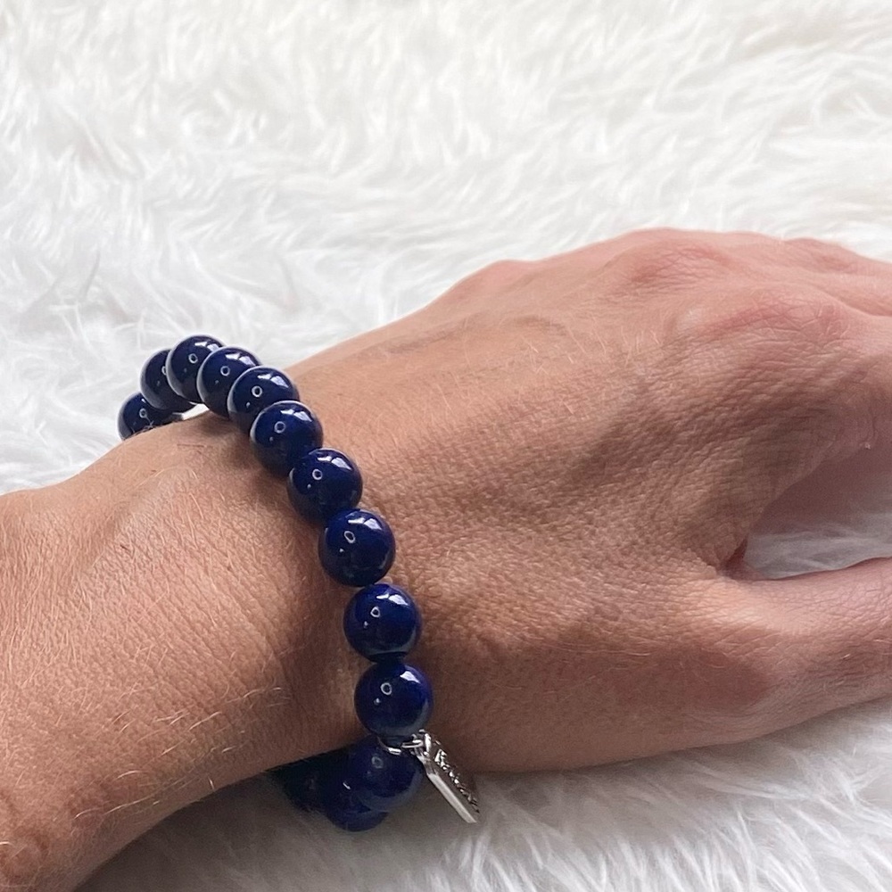 Lapis Lazuli Believe Bracelet - Picture 4 of 5